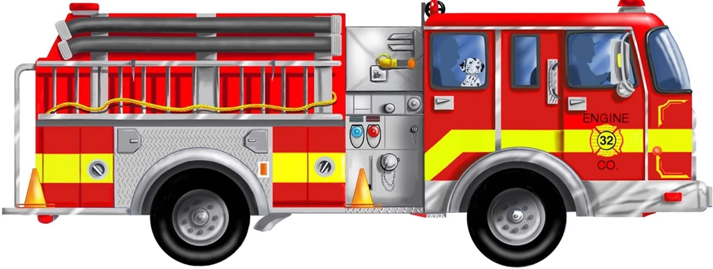Cartoon Fire Truck
