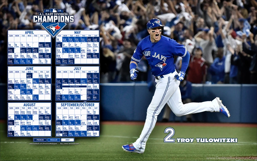Blue Jays 2016 Schedule Wallpapers (OC) : Torontobluejays