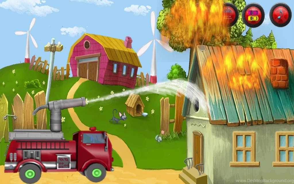 Fire Truck Kids Game:Rush Hour For (Android) Free Download On ...