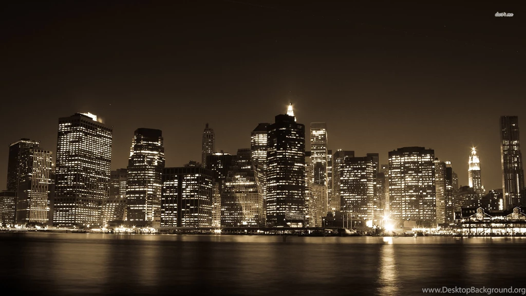 New York City Lights Cool Free Wallpapers For Desktop ...