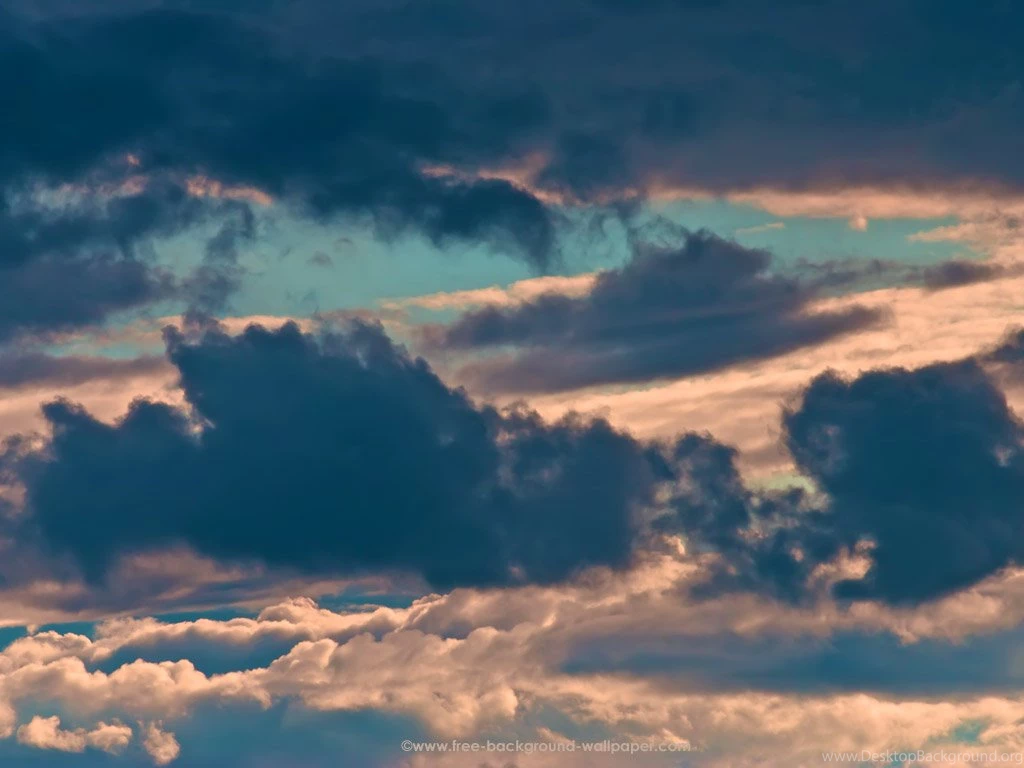 Evening Sky Clouds Backgrounds Sky Backgrounds Wallpapers 1024x768 ...