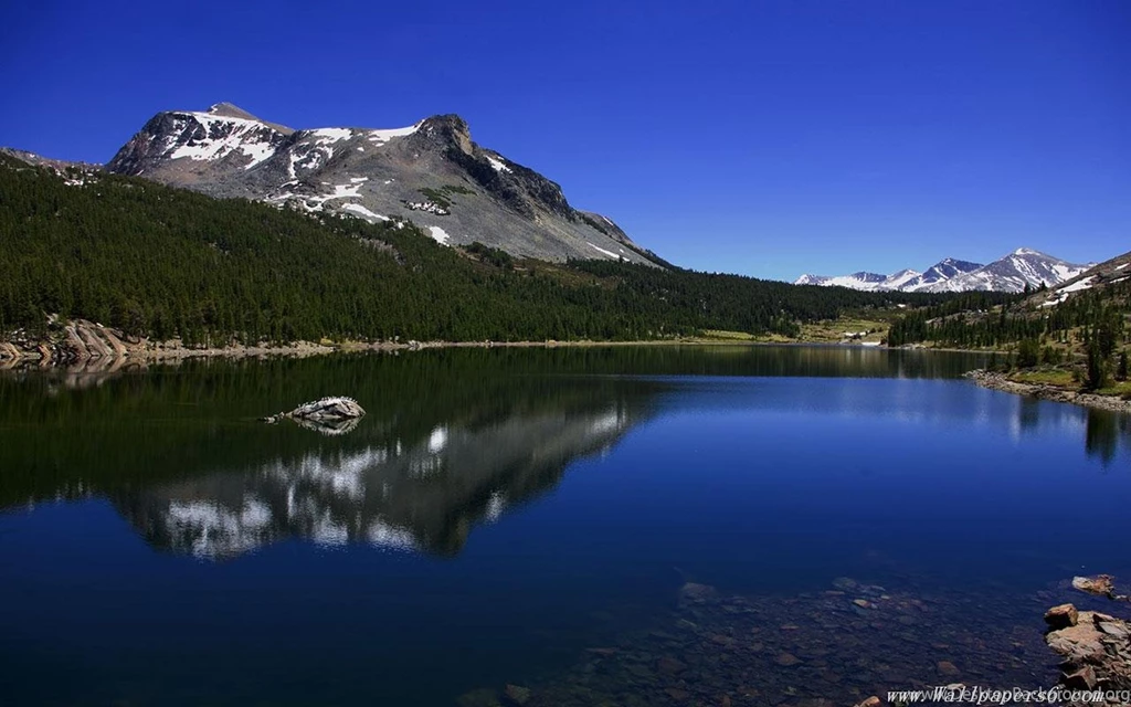 Lake Mountain Nature － Landscape Wallpapers   Free Download ...