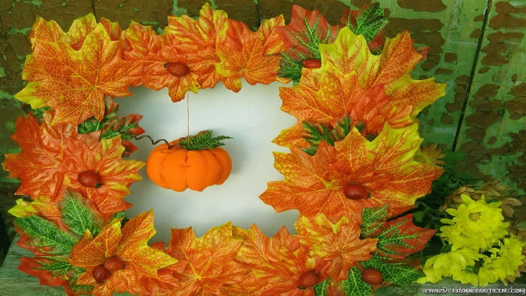 Autumn Decorations Wallpapers 2 Seasonal Crazy Frankenstein