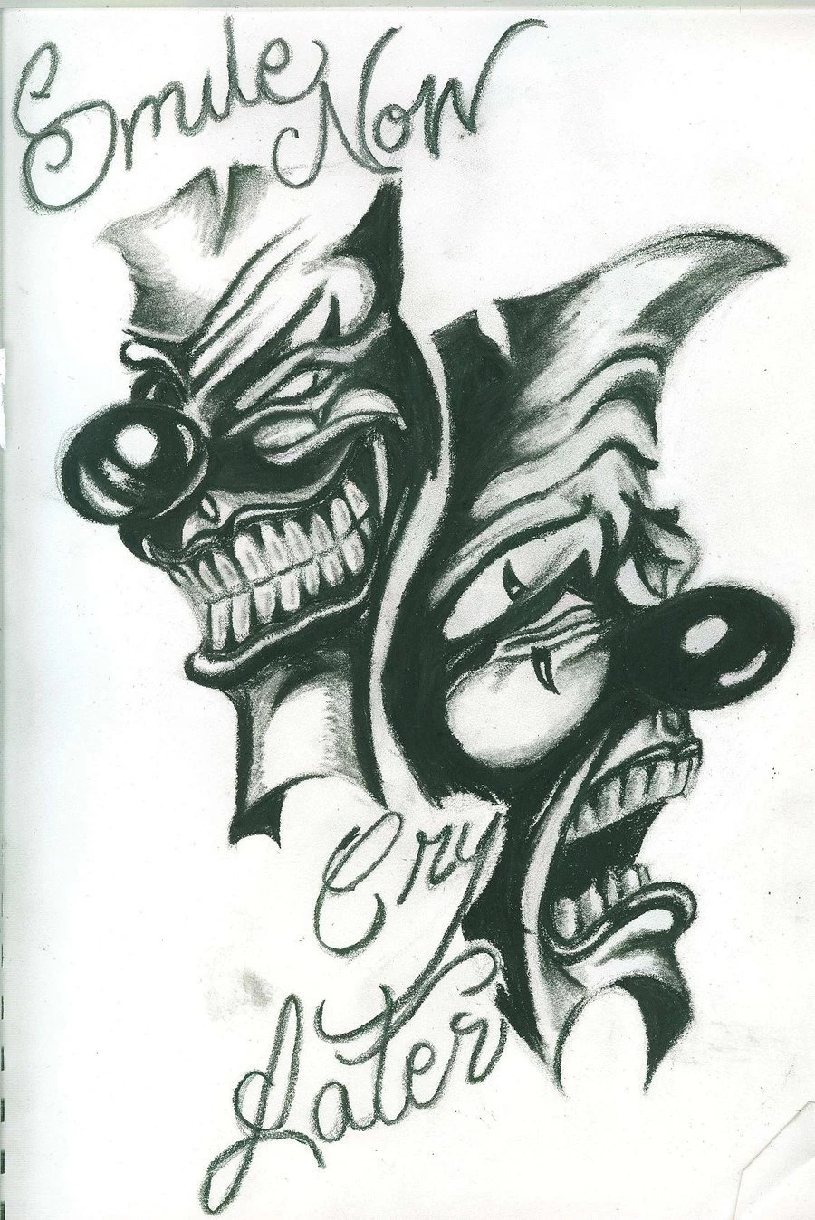 Laugh Now Cry Later Clowns By Incomplete00 On DeviantArt. 