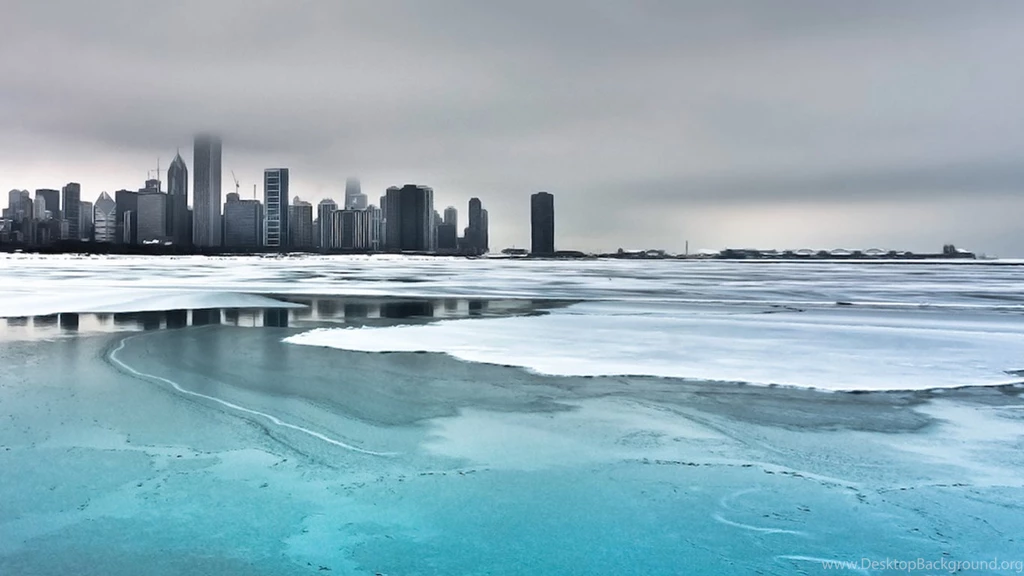 Frozen Lake Michigan Cities HD Lock Screen Wallpapers Archives ...