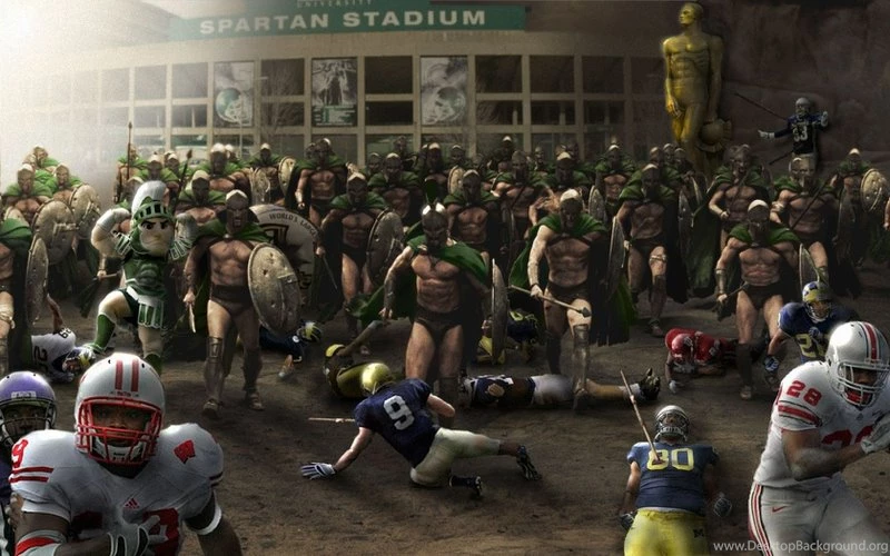 Spartan American Football Big Ten Ncaa Michigan State Spartans ...
