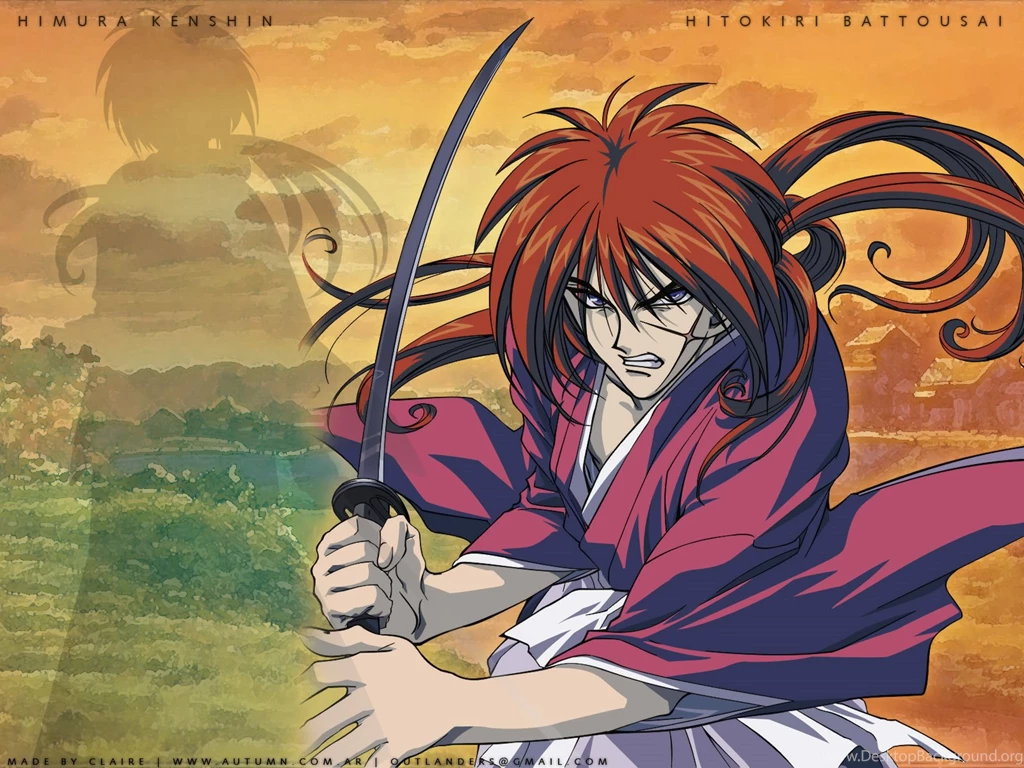 Wallpapers Katana Himura Kenshin Konachan Anime 1600x1200 ...