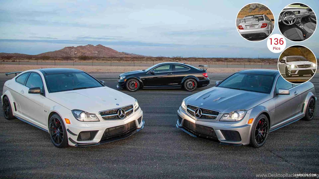 2012 Mercedes Benz C63 AMG Coupe Black Series Trio Front