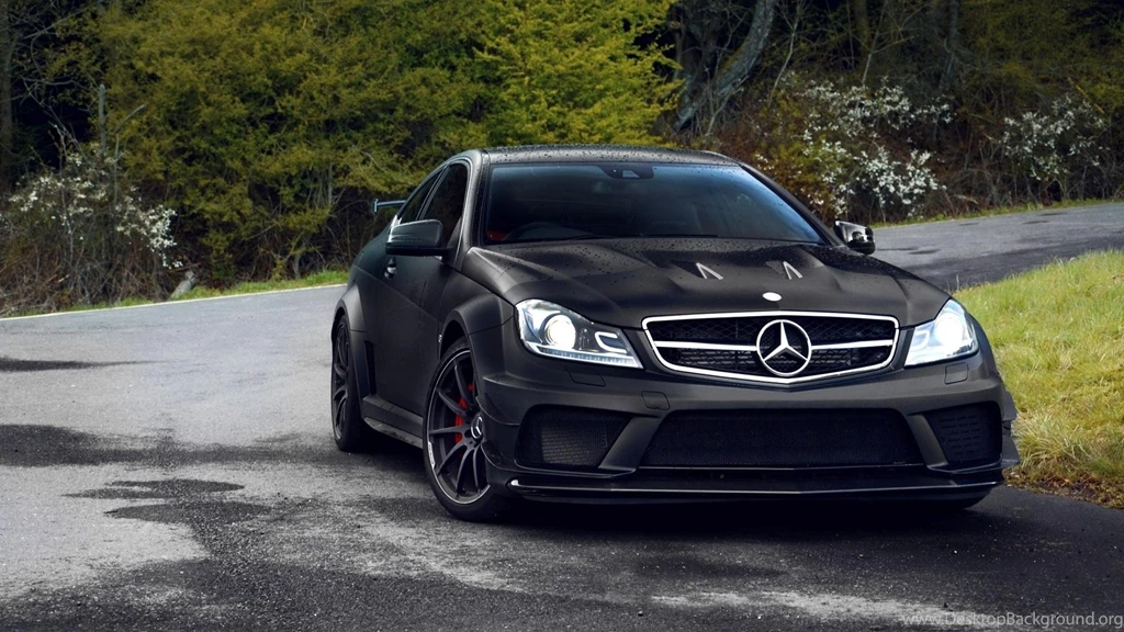 Mercedes Benz C63 Black Series Amg Automobile Wallpapers