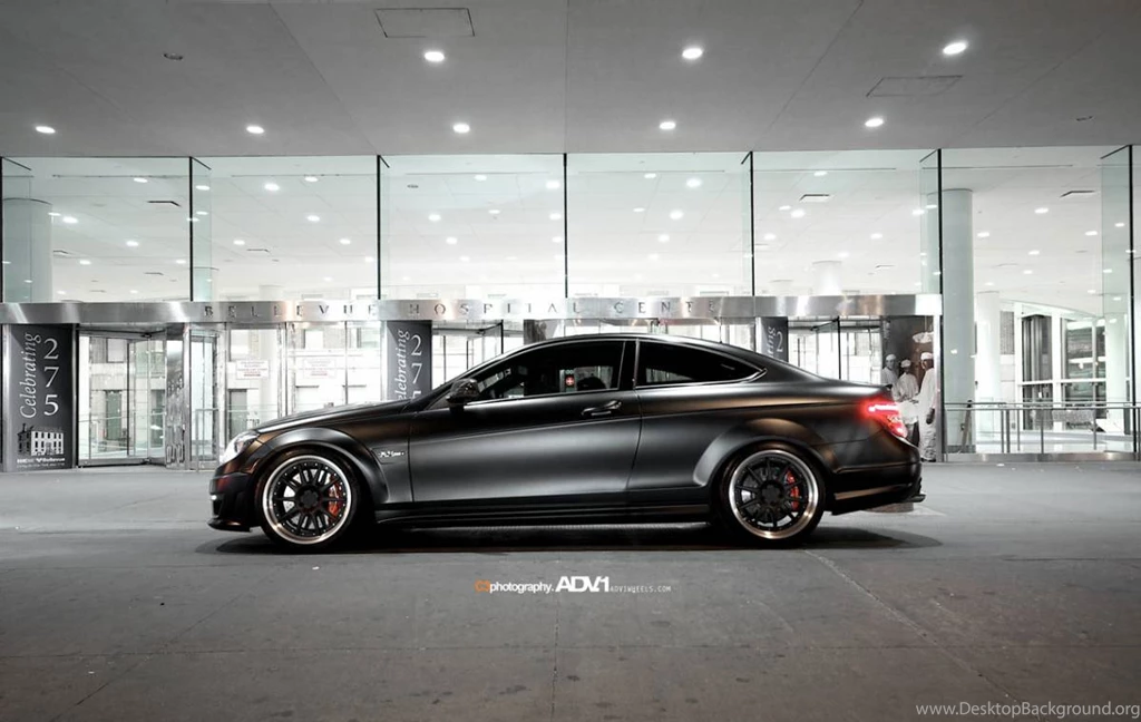 Mercedes Benz C63 Amg Coupe On Adv 1 Wheels Hd Wallpapers