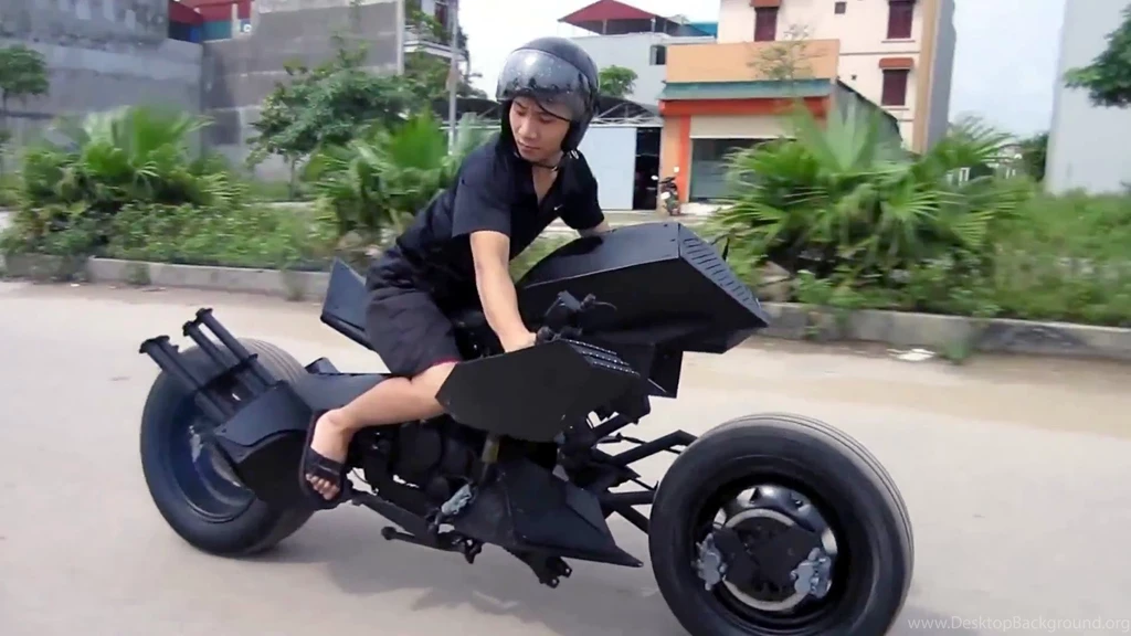 BATMAN BatMOBILE BiKE Designed In VIETNAM : )   YouTube