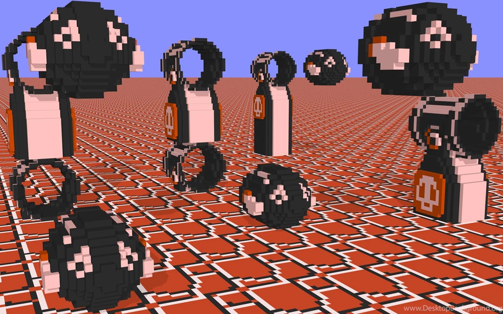 Super Mario Bros Bullet Bill Voxels