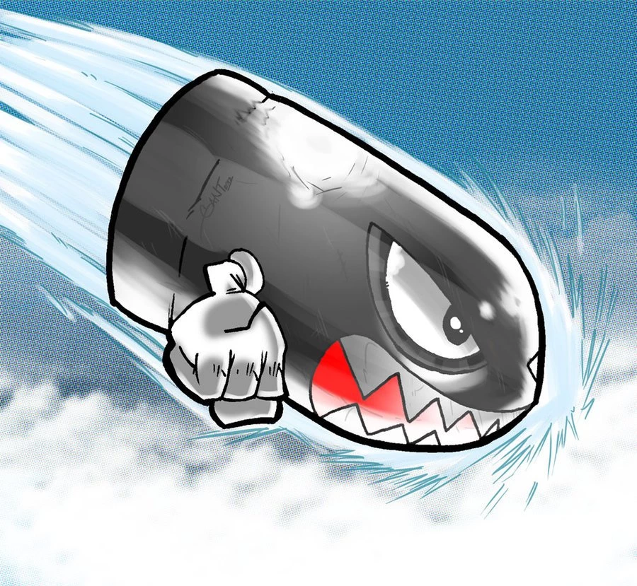 Bullet Bill By Geogant On DeviantArt