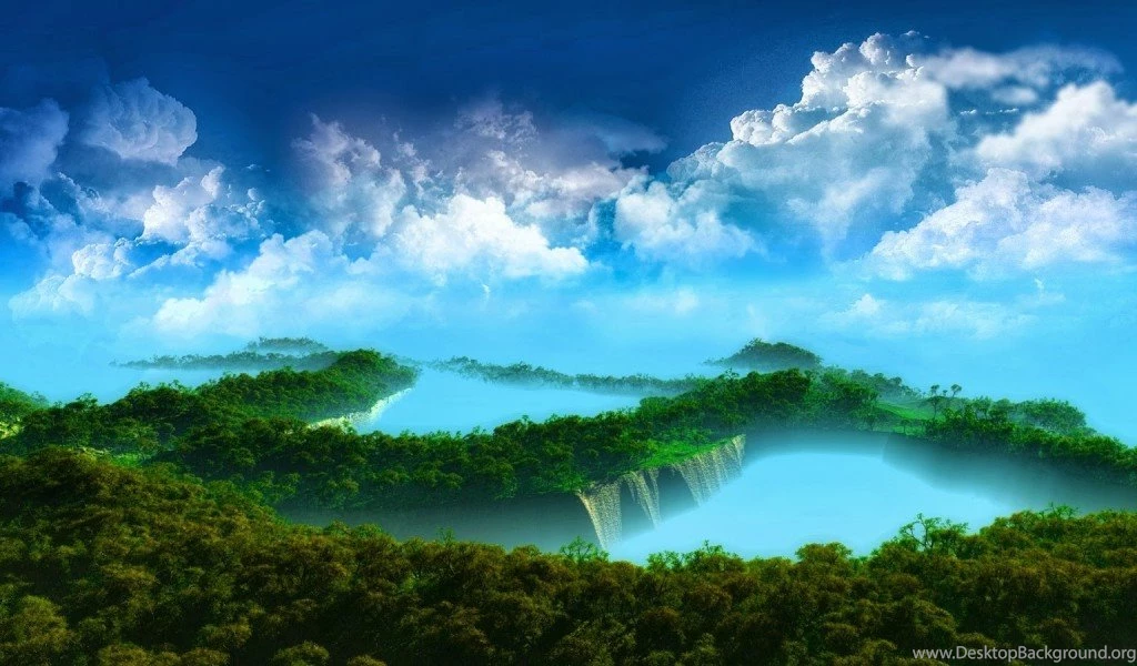 High Res Nature Beautiful Pink Landscape Cool Wallpapers For ...