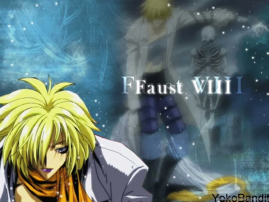 Shaman King Faust Desktop Background