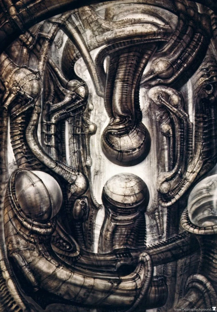 Biomechanical Landscape 006 Science Fiction H R Giger Wallpapers ...