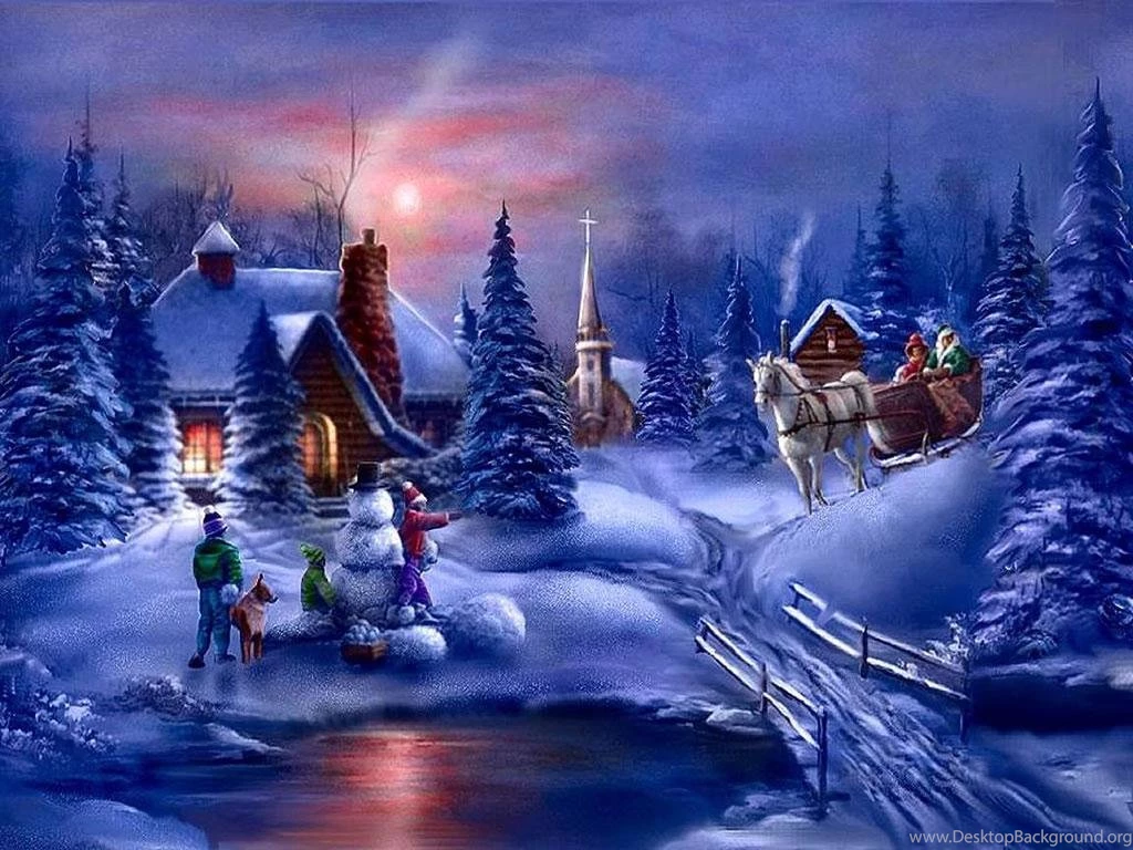 Winter Scenes Wallpapers 10 Backgrounds Wallruru