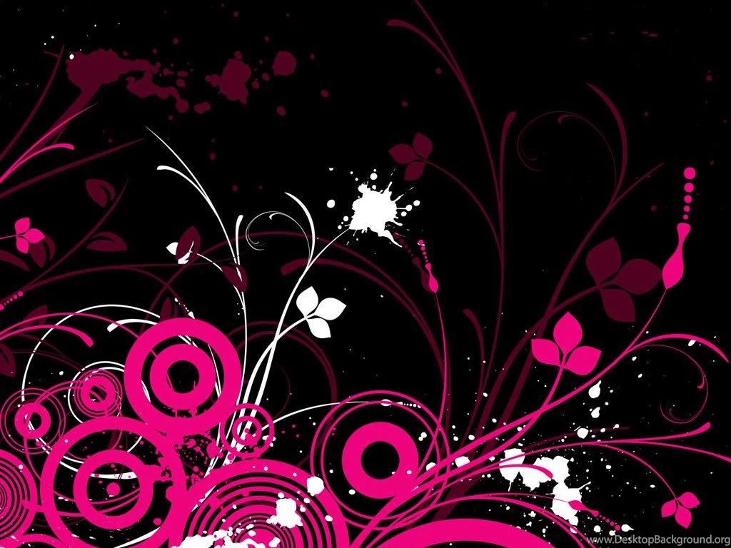 Pink And Black Screensavers