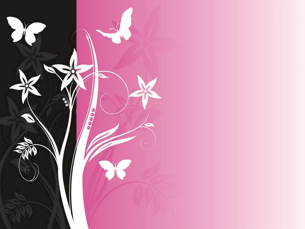 Black And Pink PPT Backgrounds, Black And Pink Ppt Photos, Black ...