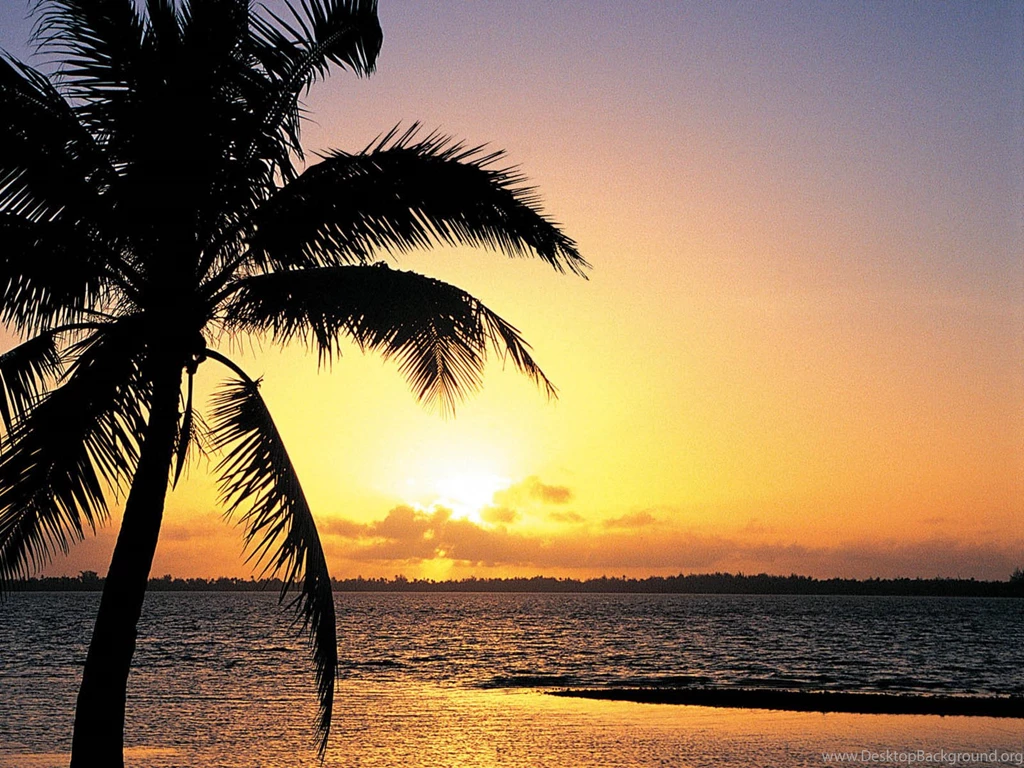 Wallpaper: Island Sunset Wallpapers