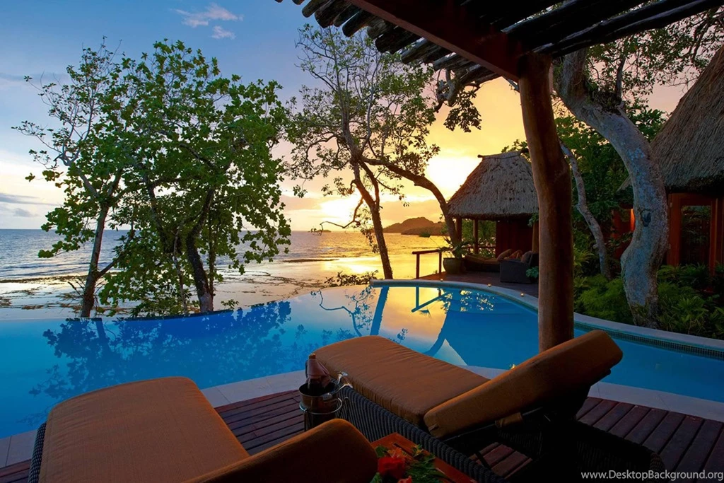 Fiji Sunset HD Desktop Wallpapers : Widescreen : High Definition ...