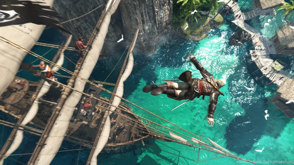 Full View And Download Assassins Creed 4 Black Flag Hq Wallpapers