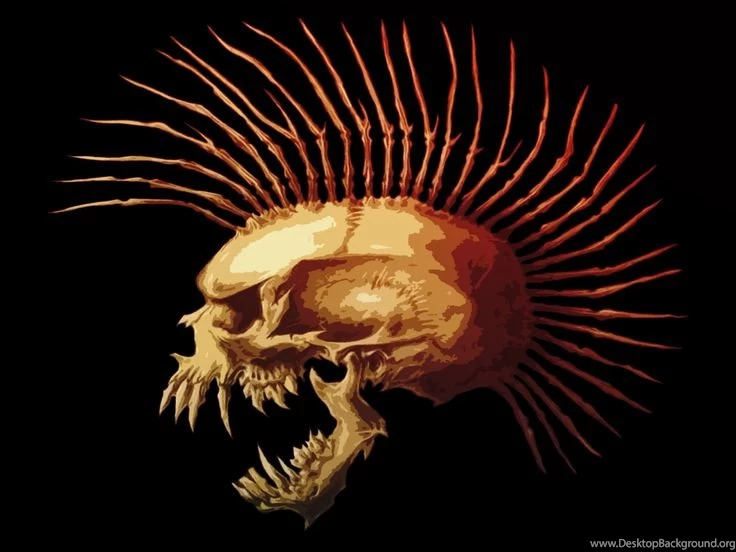Exploited Skull