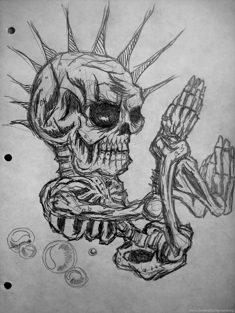 Skull Punk By XAlfredX On DeviantArt