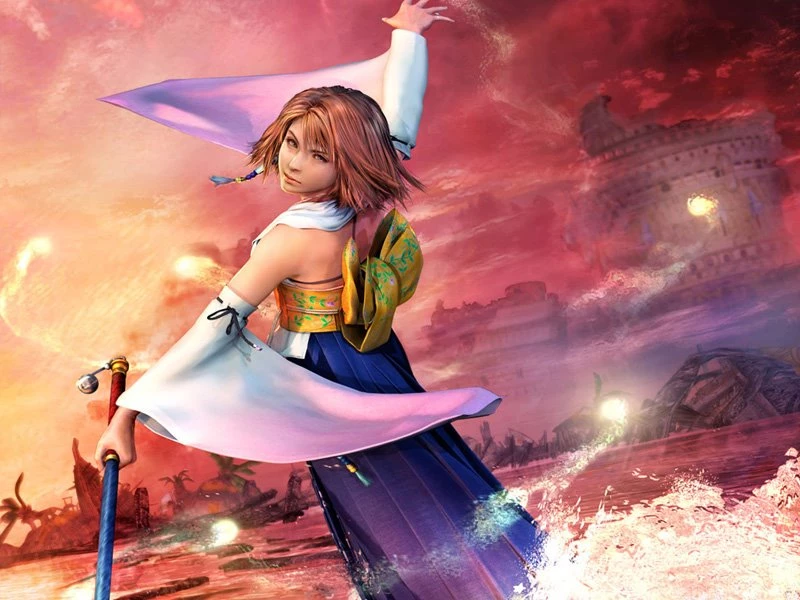 Final Fantasy X Wallpapers Tidus, Yuna, Rikku, Wakka, Lulu, Auron