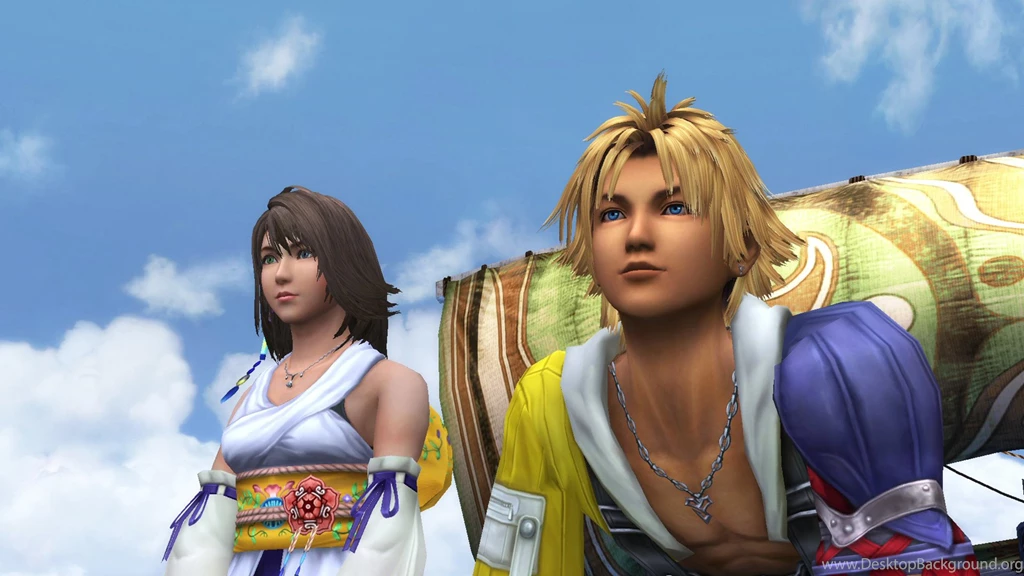 Image Tidus And Yuna.jpg Final Fantasy Wiki Wikia
