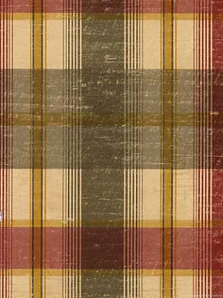 Burgundy Wooden Plaid Wallpapers Interior Home Decor