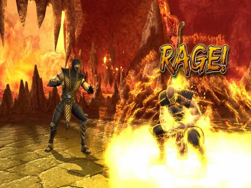 Wallpapers Scorpion Mortal Kombat Papel De Parede Vs Baraka Dc ...