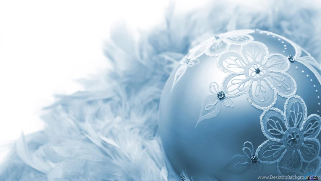 Download Wallpapers Blue Christmas Balls (1920 X 1080 HDTV 1080p ...