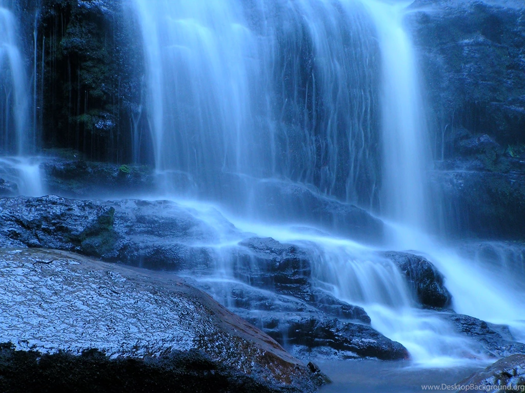 Computer Wallpapers For Free, Waterfall In Tasmania. Australia