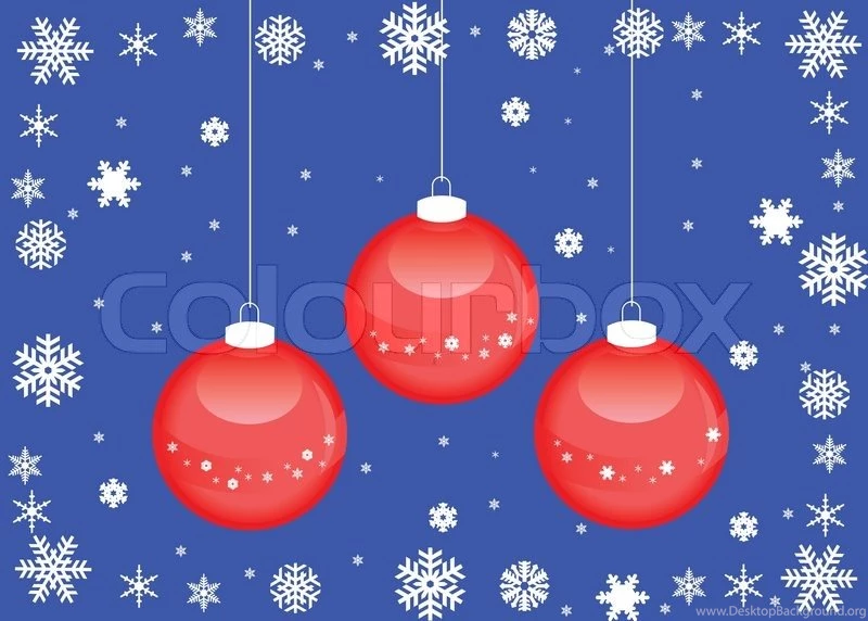 High Resolution Image Christmas Balls 3d Illustration Red ...