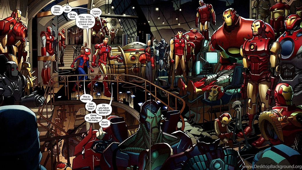 Ultimate Iron Man Comic Wallpapers