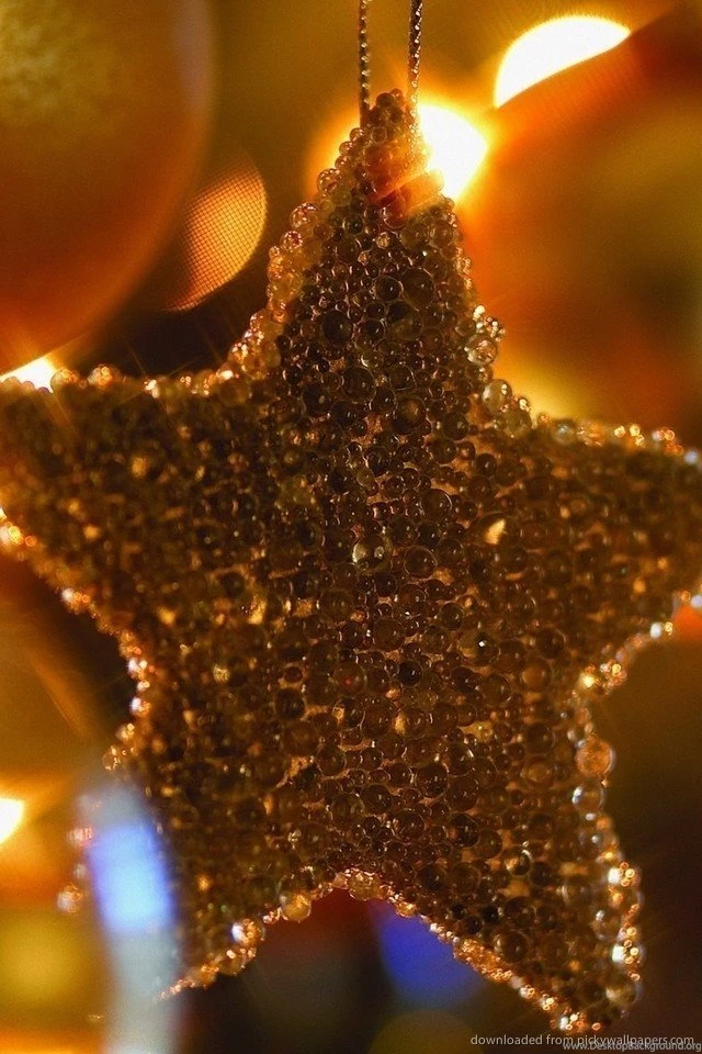 Download Christmas Star Wallpapers For iPhone 4