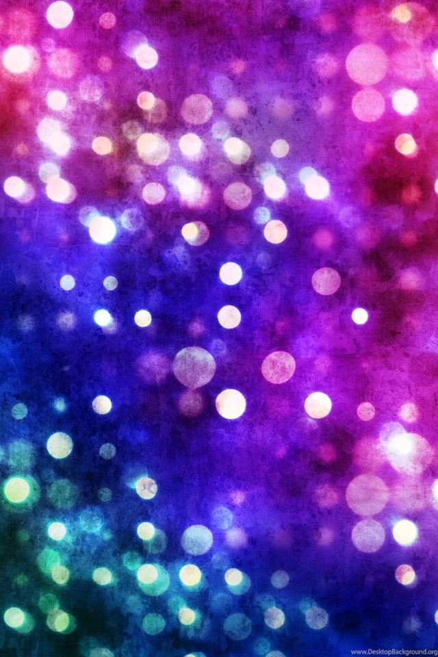 Fuzzy Color Dots Sky iPhone 4 iPhone 5 Retina Wallpapers 640 X ...