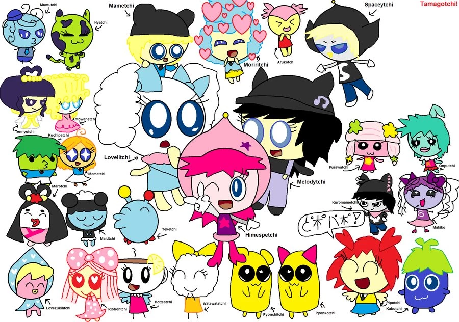 Tamagotchi Favourites By EpicShortstuff52 On DeviantArt