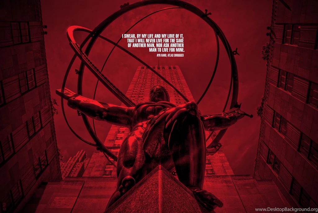 Quote, Ayn Rand, Atlas (god), Atlas Shrugged, Philosophy ...