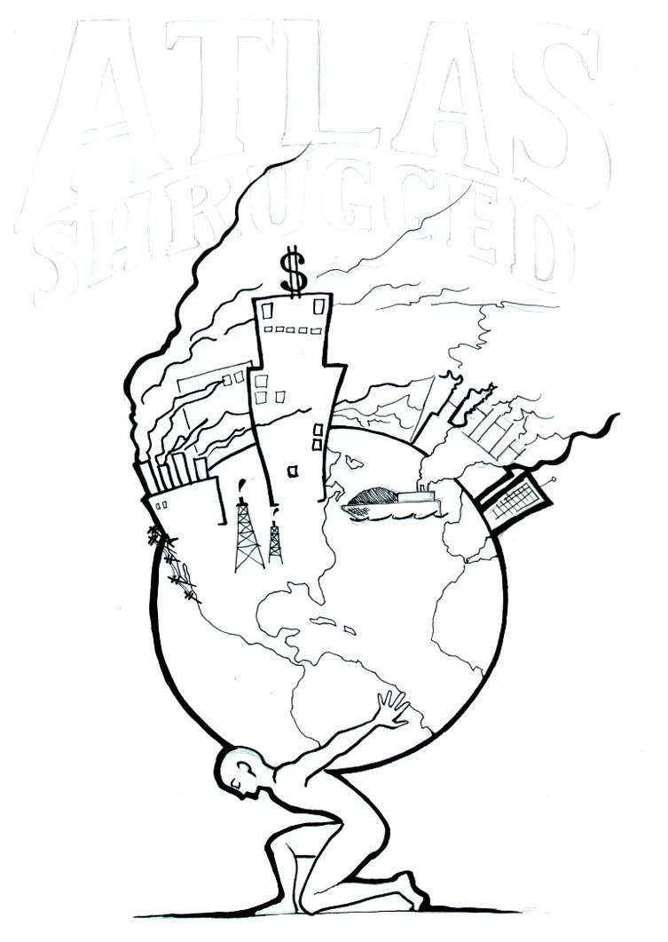 Atlas Shrugged Novel Cover By Beatnik On DeviantArt