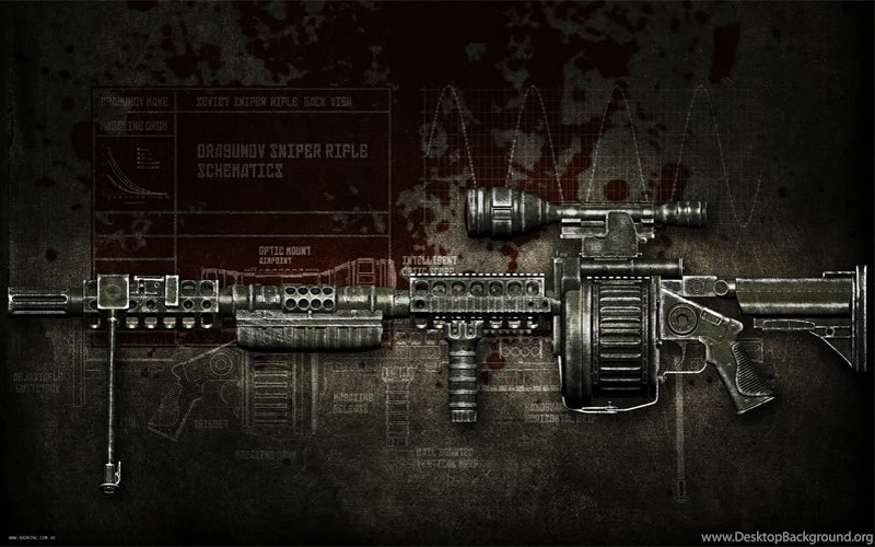 Dragunov Sniper Rifle Wallpapers
