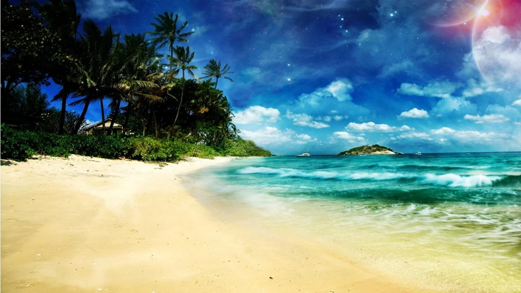 Beach Desktop Backgrounds Free HD Wallpapers Desktop Wallpapers ...