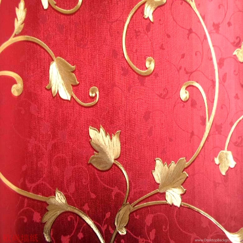 Popular Red Flowers Wallpaper Buy Cheap Red Flowers Wallpapers Lots ...