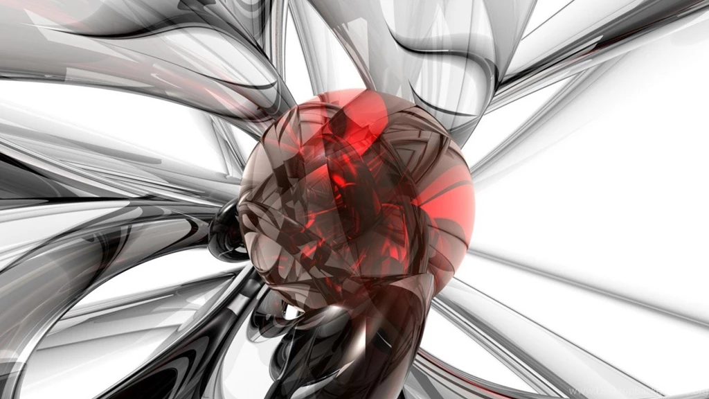 Silver, Red, Ball   Wallpapers – Yoyowall.com