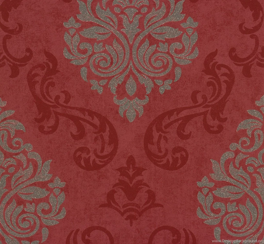 Non woven Wallpapers Memory Baroque AS 95372 4 953724 Red Silver ...