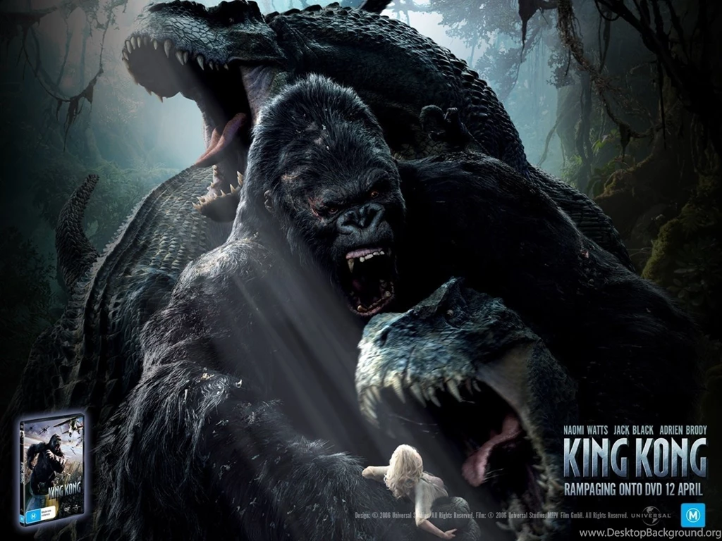 King Kong 2005 King Kong Wallpapers (2769877) Fanpop