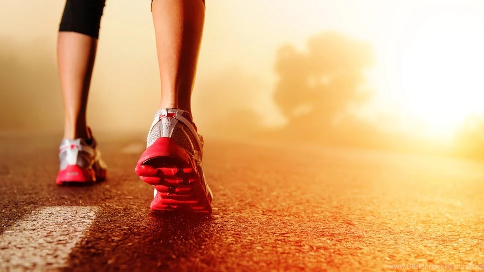 Sneakers, Morning, Asphalt, Running, Road, Feet, Girl Wallpapers ...