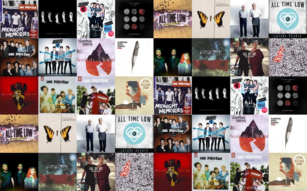One Direction Midnight Memories Sleeping With Sirens Madness ...