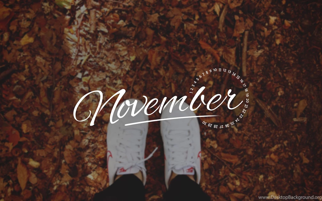 November 2015 Desktop Calendar Wallpapers